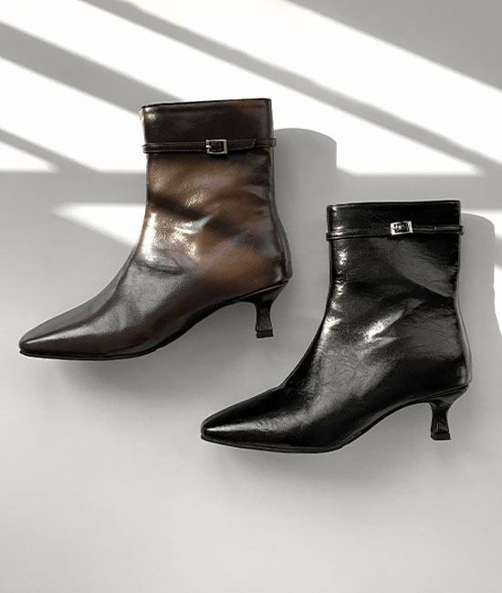 Buckle Ankle Boots
