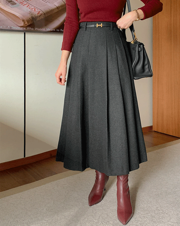 Vanessa Wool Skirt