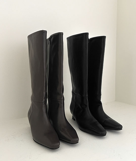 Luxe Leather Long Boots