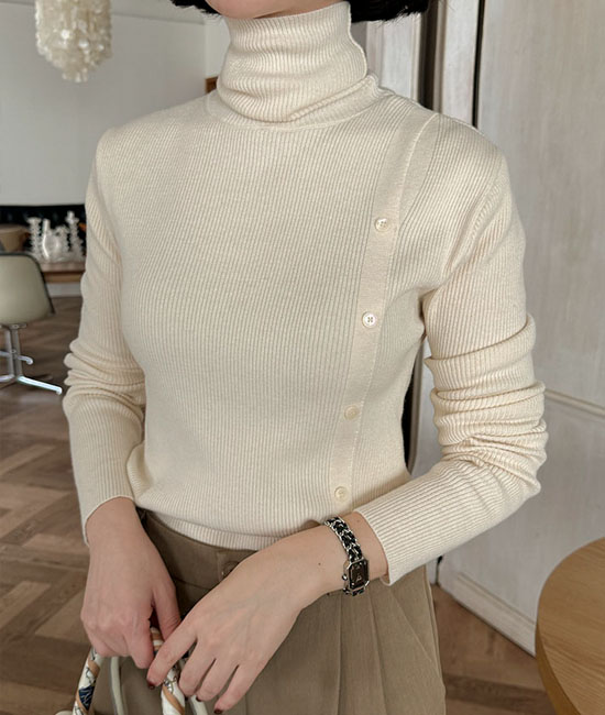 And Button Paula Knit