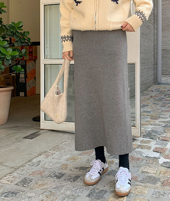 Modern Knit Skirt
