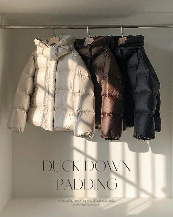 Glossy Duck Down Padding