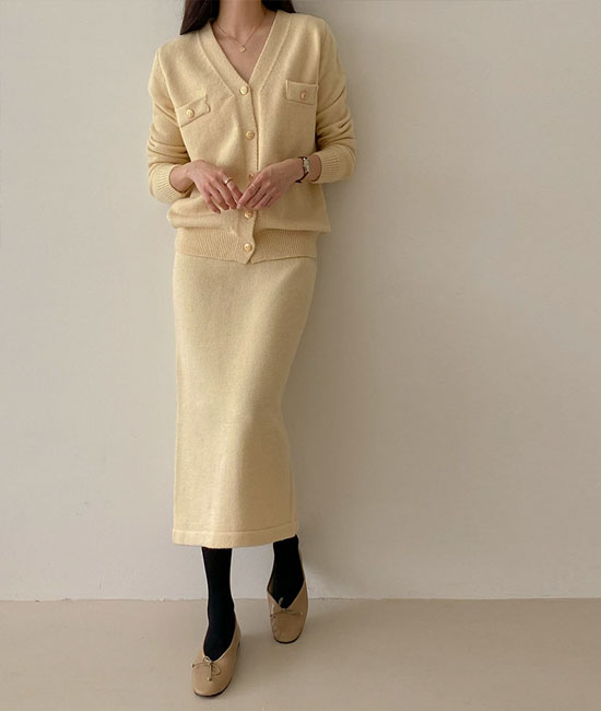 DL Cardigan Set