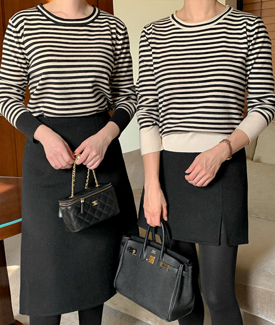 Marie Stripe Knit