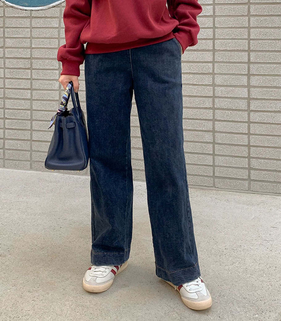 Goodspan Straight denim pants-napping ver.