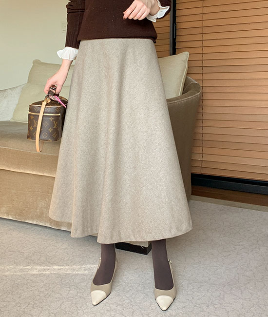 Lena Wool Skirt