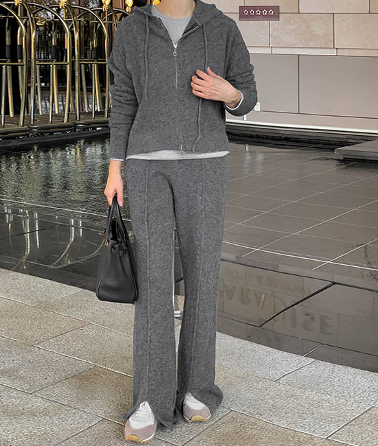 Hood Knit Set