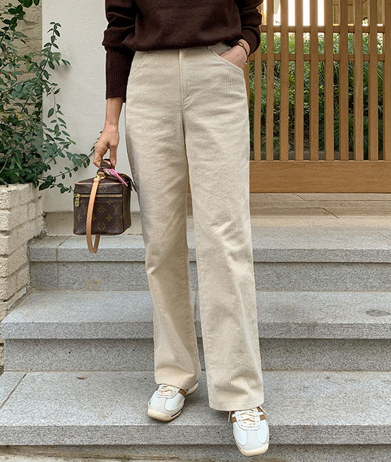 Slim Corduroy Pants