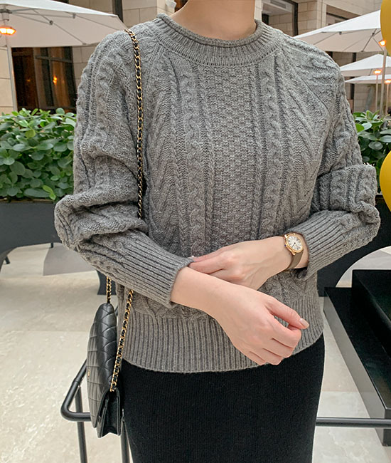 Leon Cable Knit