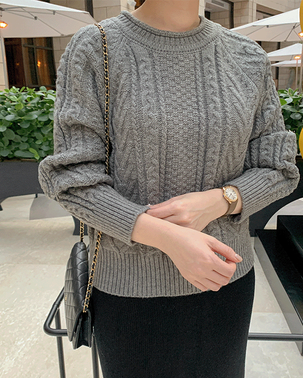 Leon Cable Knit