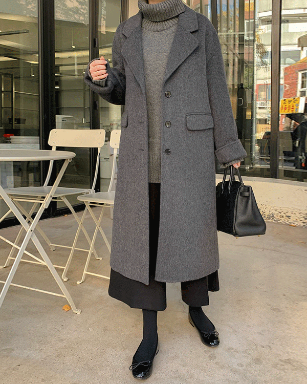 Formal handmade long coat