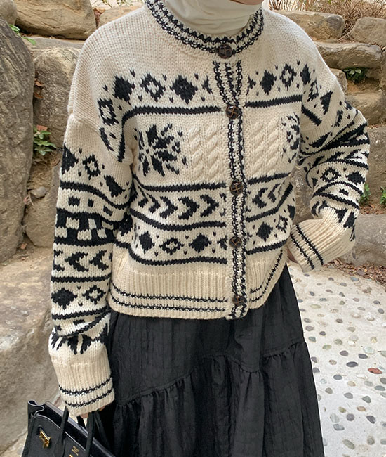 Snow Wool Cardigan