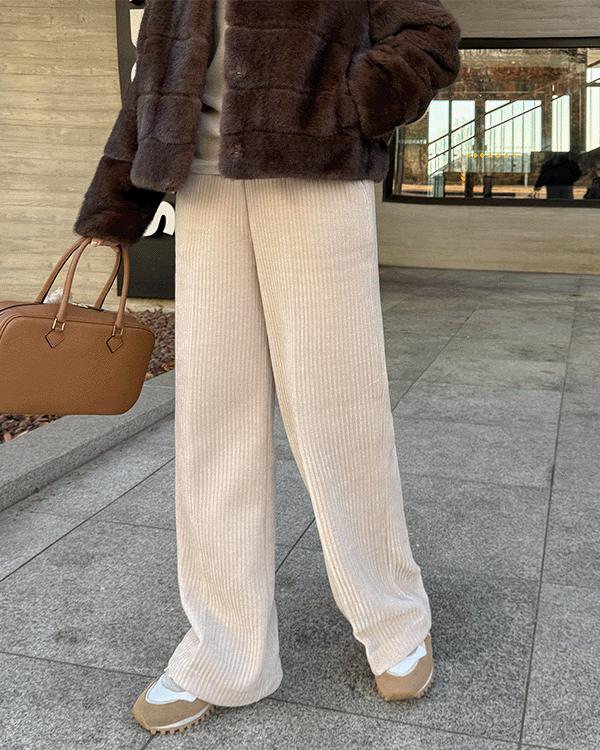 Velvet Banding Pants