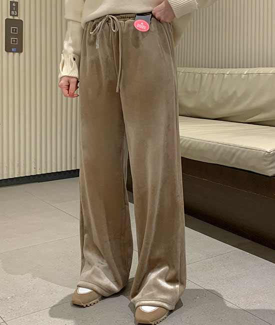 Velour Fever Banding Pants