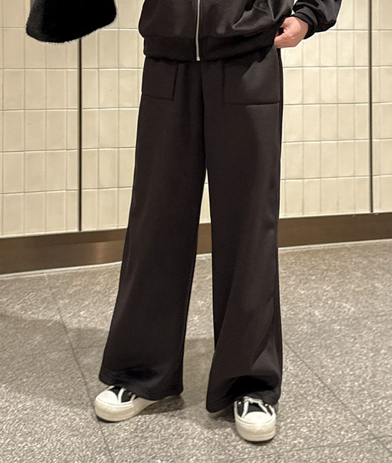 Velour Mink Fur Pants
