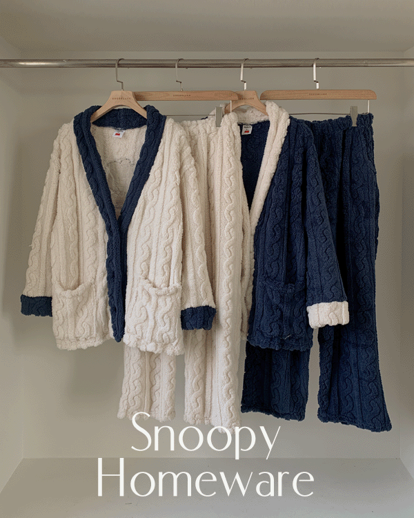 Snoopy Microfiber Pajama Set
