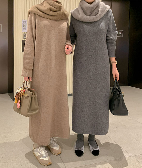 브린 홀가먼트 Knit One Piece