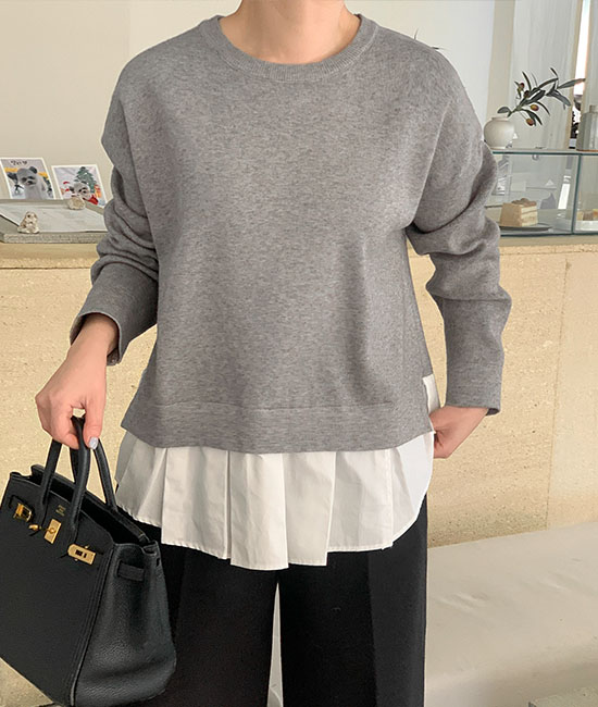 Uni layered knit