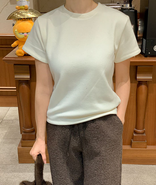 Mink Fur Short T-shirts