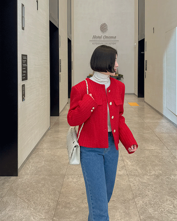 Elle 5Ounce Tweed Jacket