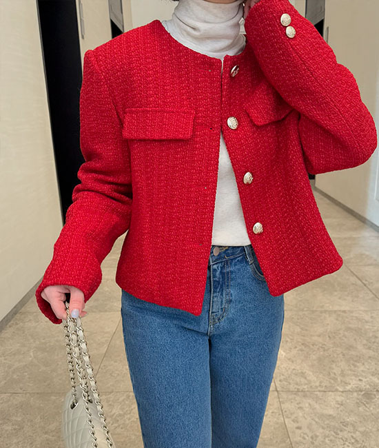 Elle 5Ounce Tweed Jacket