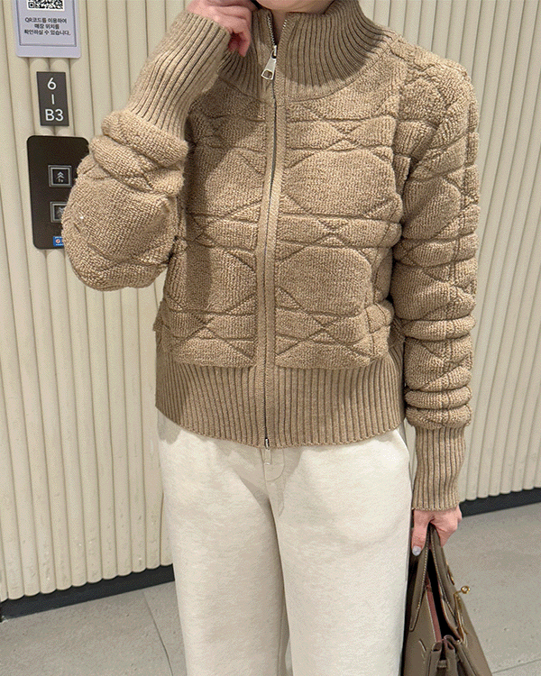 Louis Knit Zip up