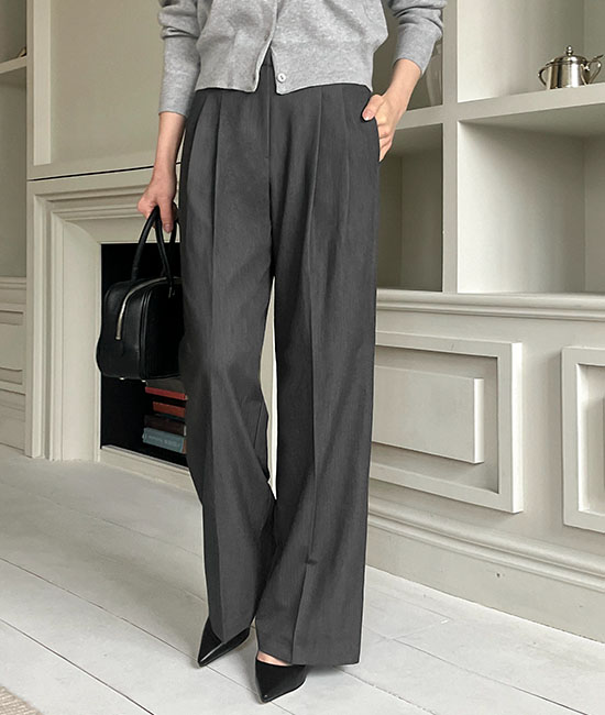 타임즈 투핀턱 Slacks