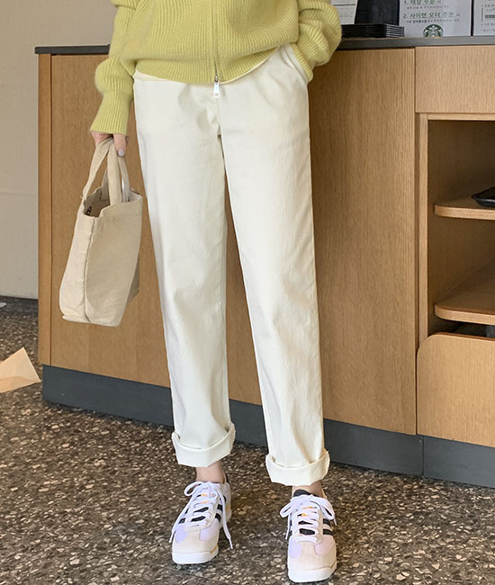 올데이 Baggy cotton pants