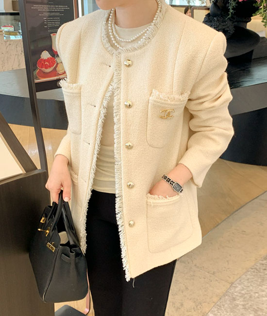 마르엘 Tweed Jacket