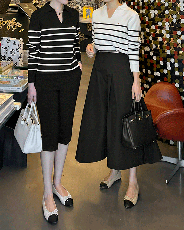 Stripe Kara Knit