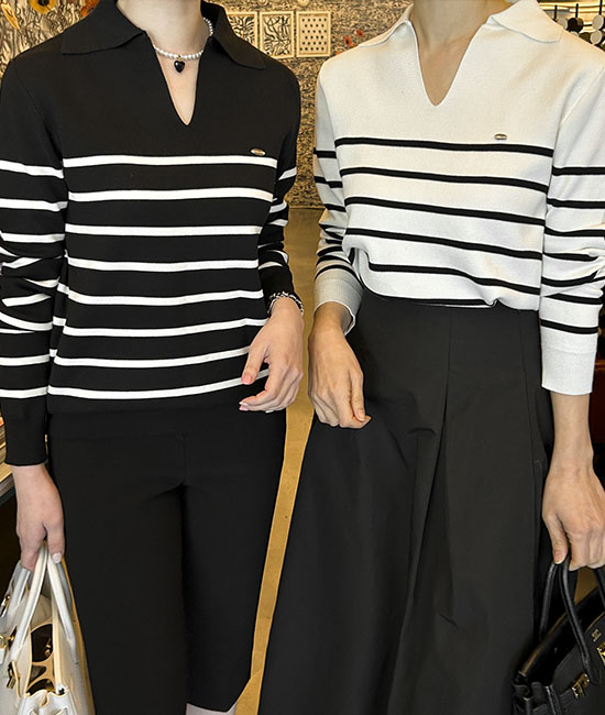 Stripe Kara Knit