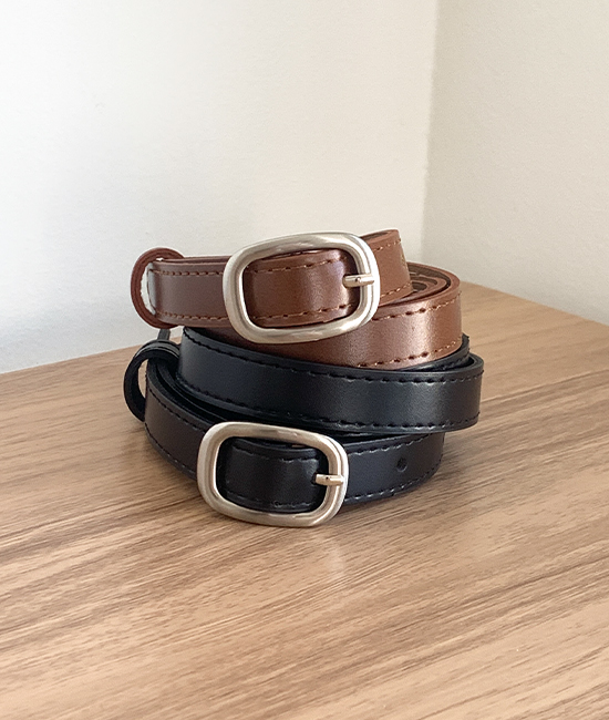 Classic 레더 Belt