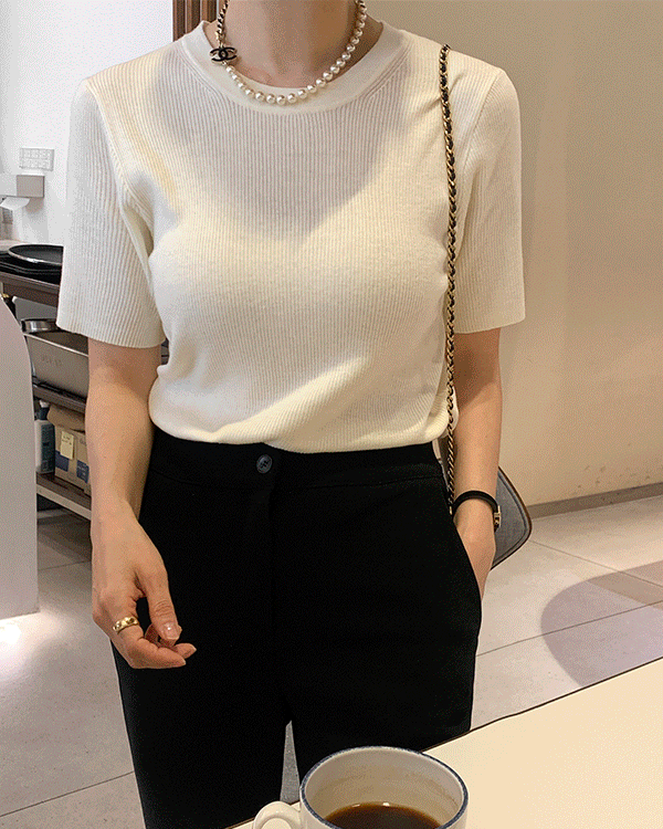 베르 Corrugated Knit