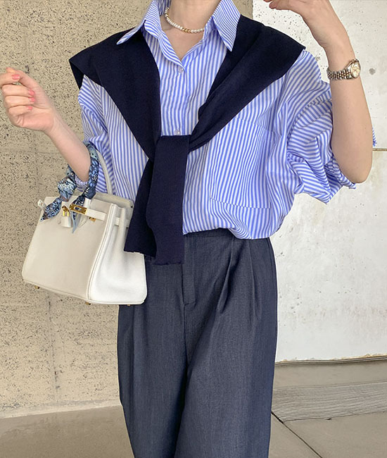 Shawl Stripe Shirt