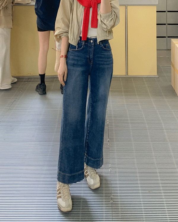 플로우 Washing 데님팬츠