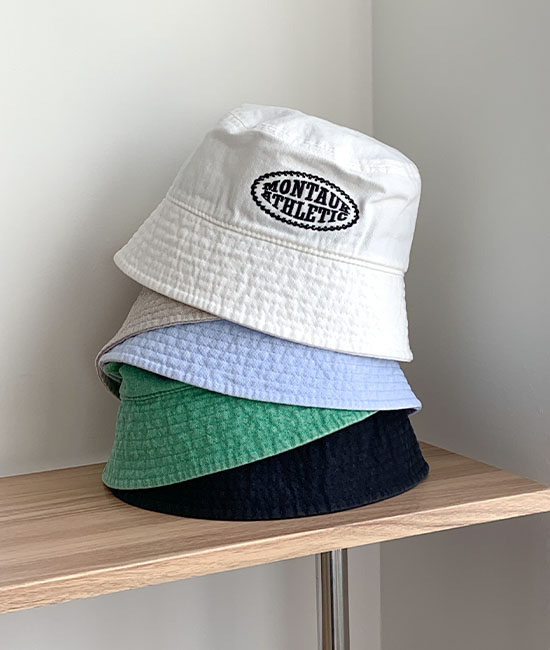 Embroidered Cotton Bucket Hat