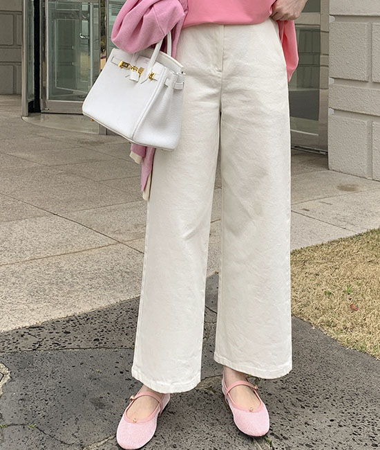 에디 9부 cotton pants