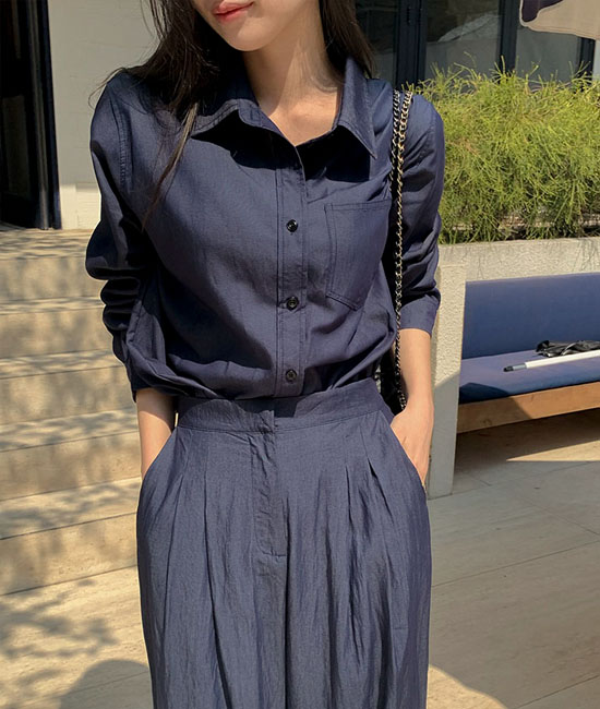 마티니 Denim Shirt
