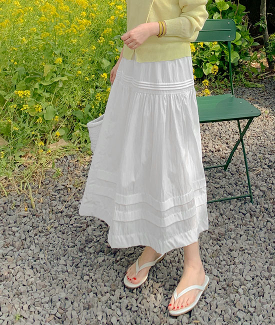 퓨어 Banding Skirt