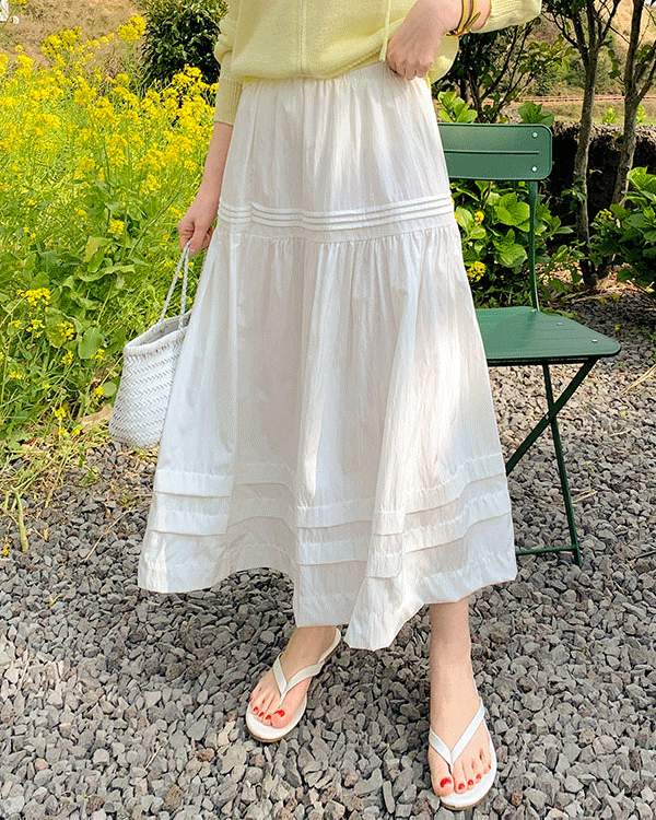 퓨어 Banding Skirt