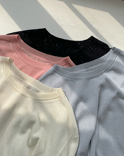 Round pearl Knit