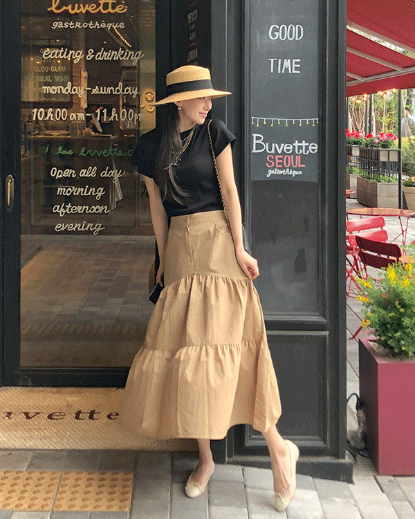 루미 Cancan Skirt