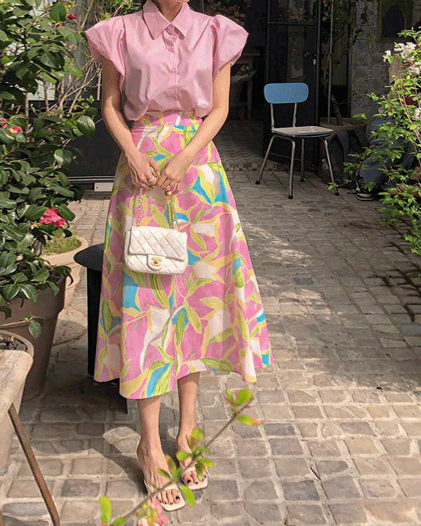 Flower 훌 Skirt