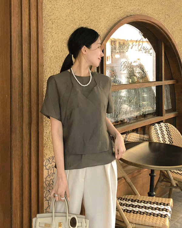 엘리 Blouse Set