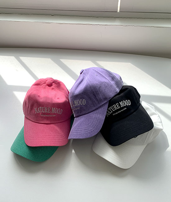 Nature embroidery ball cap