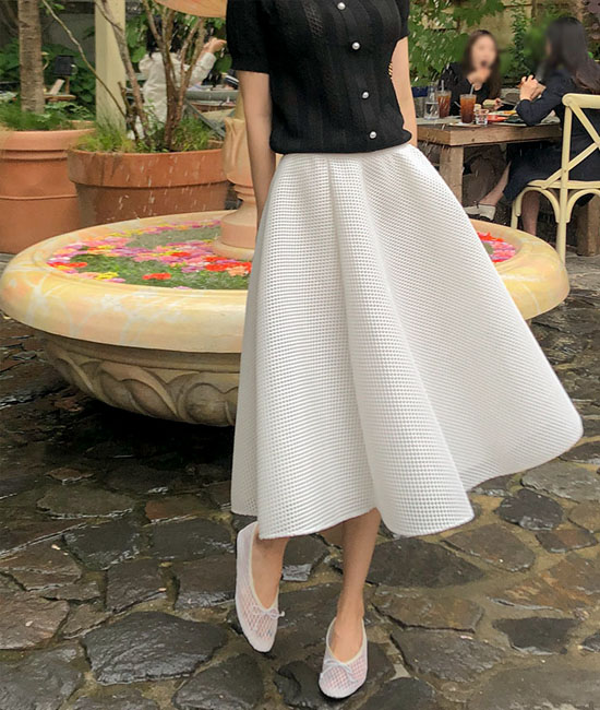 햅번 Punching Skirt