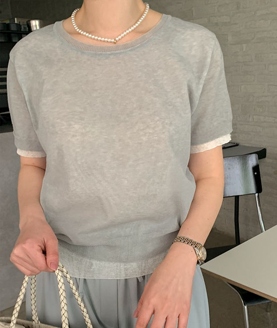 layered Linen Knit