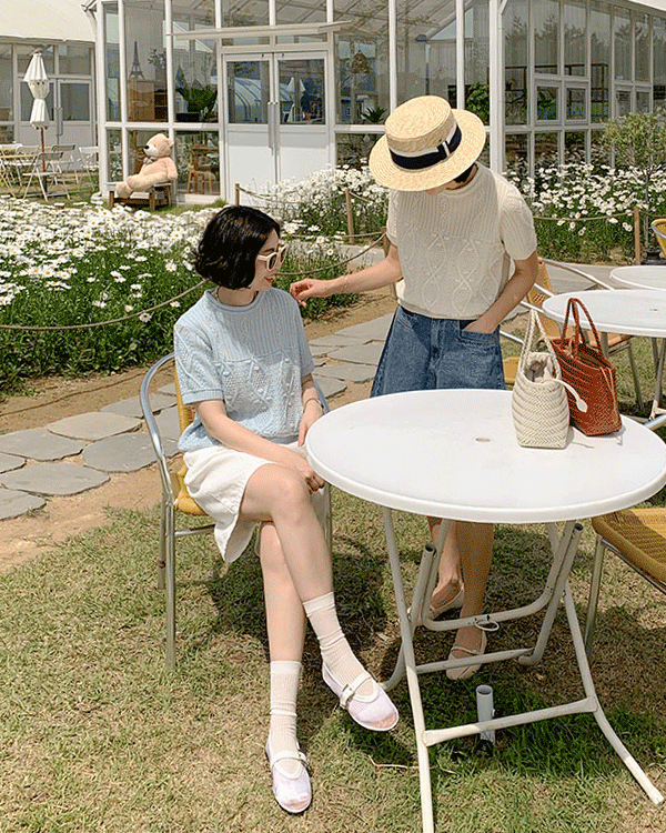 로이드 Short-sleeve Knit