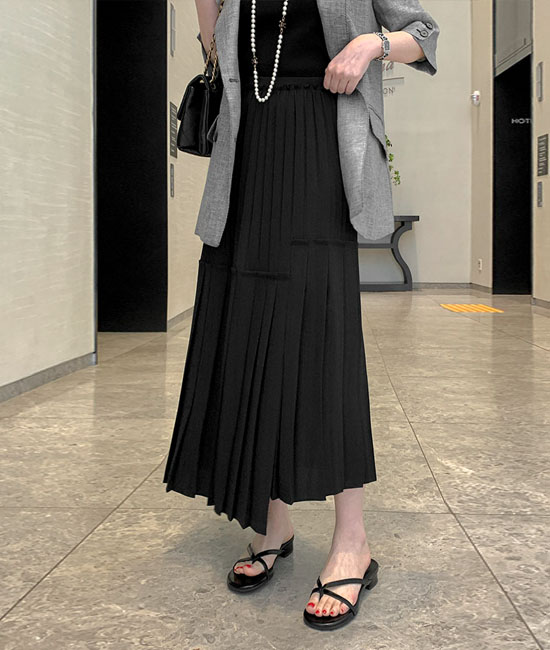 미뉴 Pleats Skirt