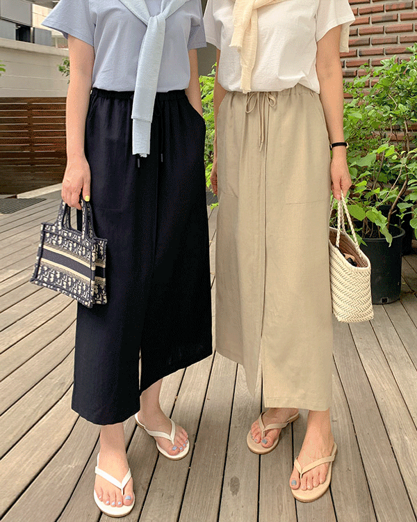 플레인 Banding Skirt